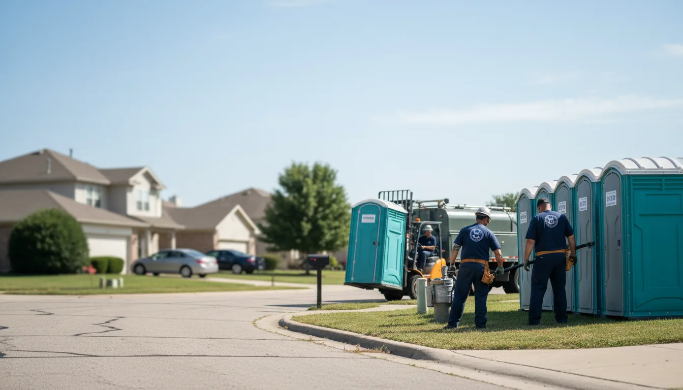 Porta Potty Rental in Arenzville, IL near me